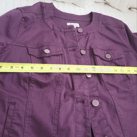 Cropped Denim Jacket - Picture 5 of 6